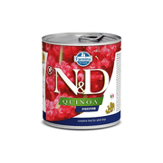 Famina N&D Quinoa - Chien Digestion Agneau - Nourriture Humide Sans Grains pour Chiens