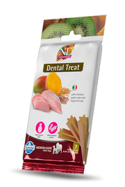 Farmina N&D Tropical Selection - Bâtons Dentaires Poulet et Fruits Tropicaux - Gâteries pour Chiens de M/G Race