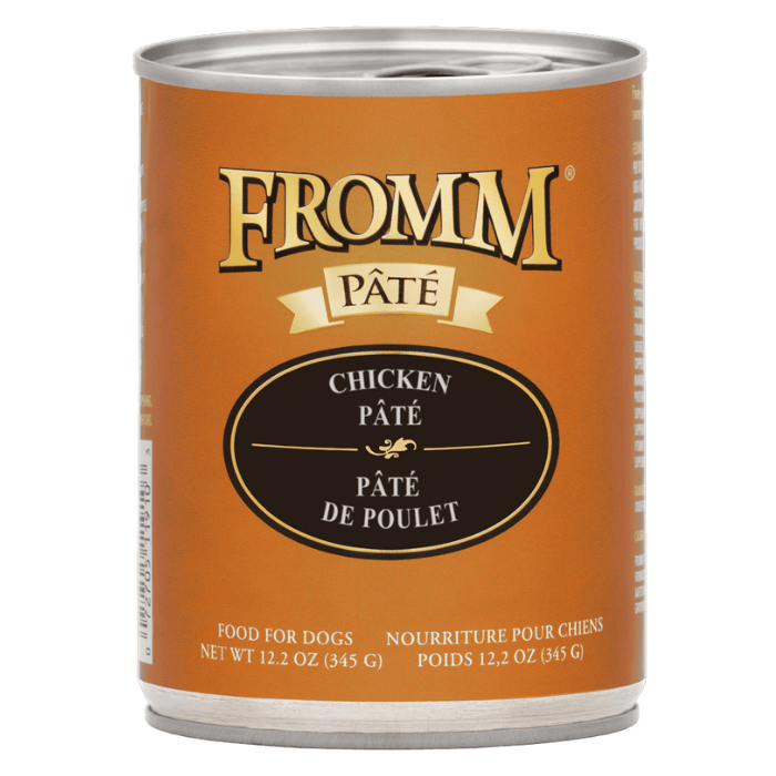 Fromm Gold Sans Grains - Pâté de Poulet - Nourriture Humide pour Chiens