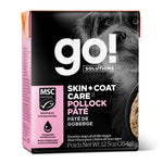 Voir l’image dans la galerie, Petcurean Go! Solutions - Soin Peau et Pelage - Pâté de Goberge - Nourriture Humide pour Chiens en Tetra Pak