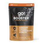 Voir l’image dans la galerie, Petcurean Go! Solutions Booster - Santé Immunitaire - Poulet et Saumon Effilochés au Bouillon - Complément Alimentaire pour Chiens Adultes en Sachet