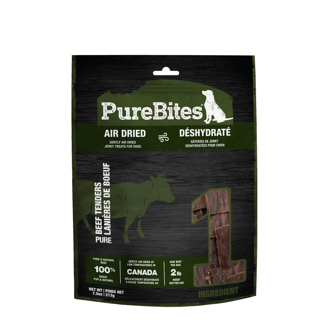 PureBites - Lanières de Boeuf - Gâteries de Jerky Déshydratées pour Chiens