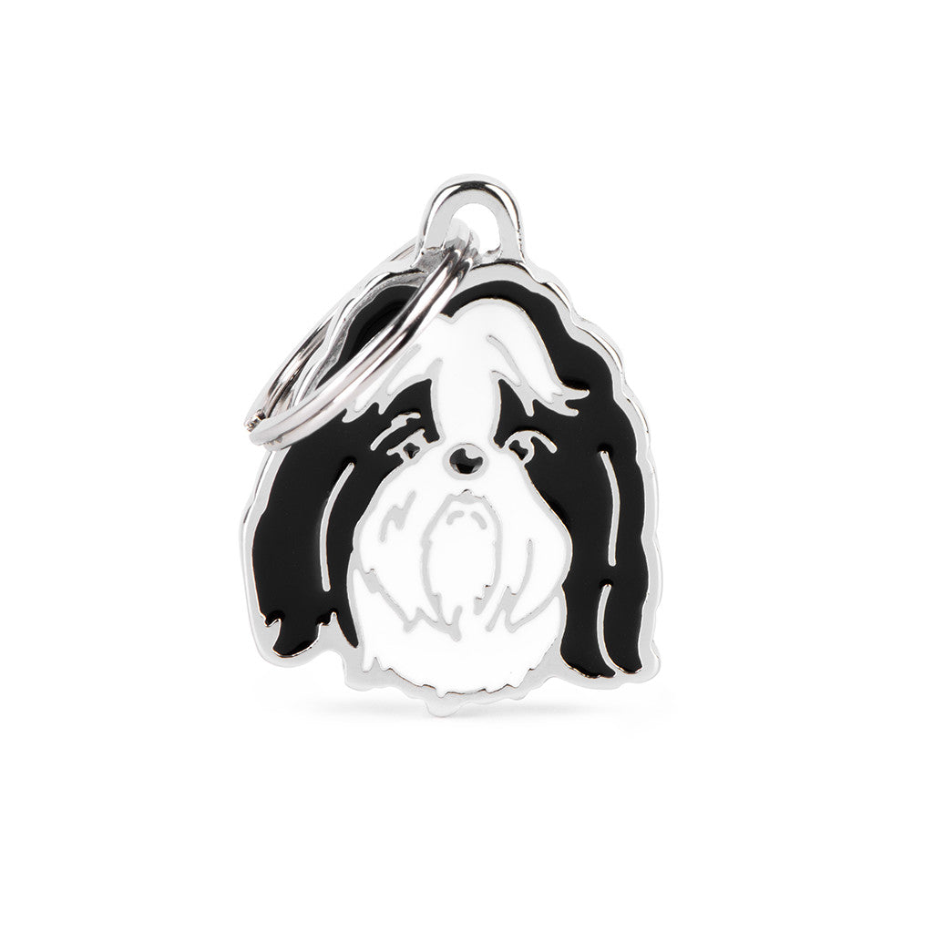 My Family - Friends Shih Tzu - Médaille d'Identité pour Chiens