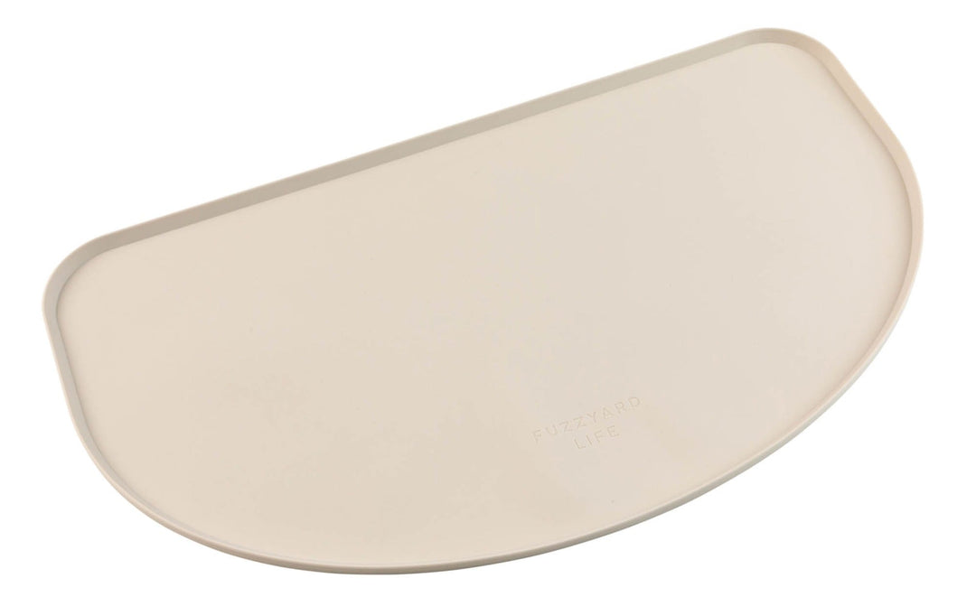 FUZZYARD Life Chat Tapis d'Alimentaion Silicone Grès