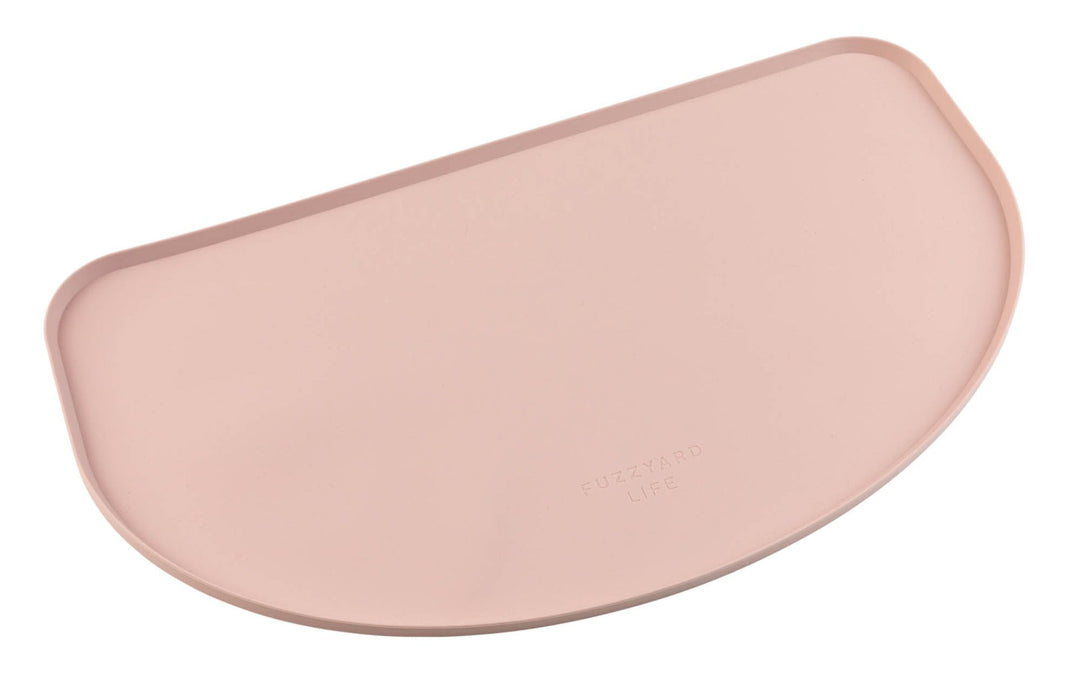FUZZYARD Life Chat Tapis d'Alimentaion Silicone Blush Doux