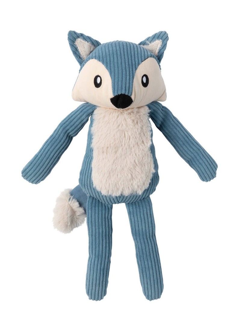 FuzzYard Life - Jouet Renard en Velours Côtelé avec Couineur pour Chiens
