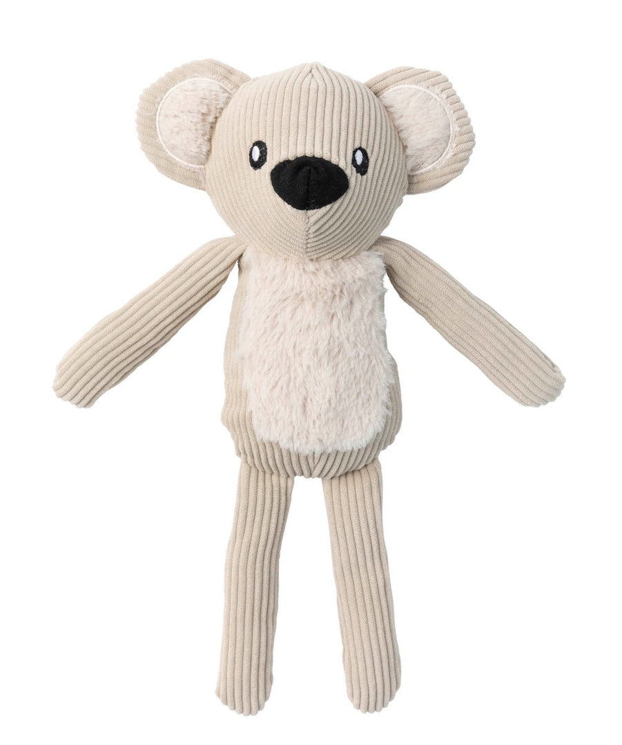 FuzzYard Life - Jouet Koala en Velours Côtelé avec Couineur pour Chiens