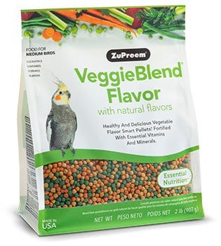 ZuPreem VeggieBlend - Granulés pour Oiseaux Moyens - Nourriture pour Oiseaux