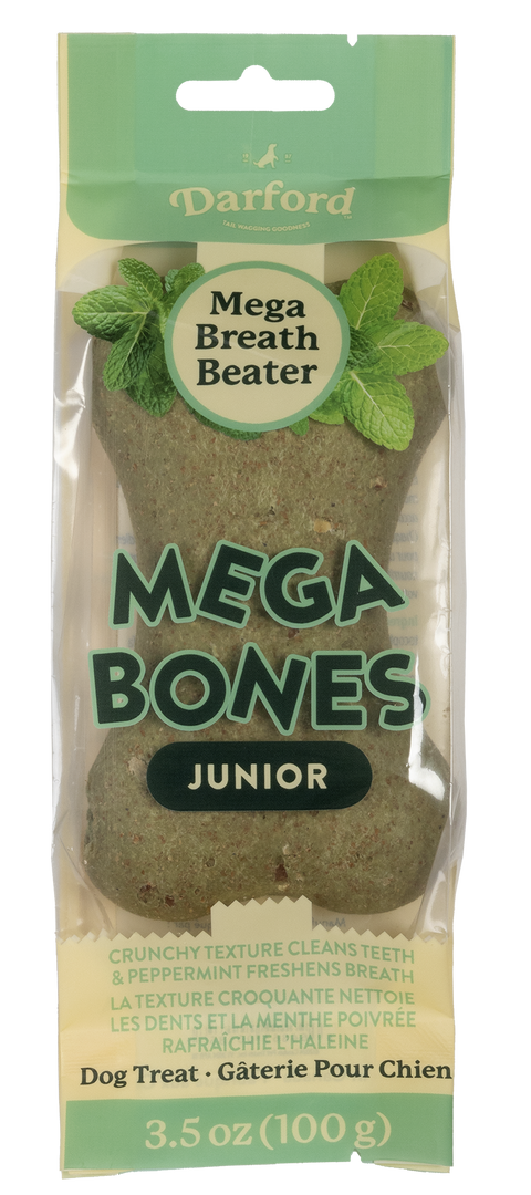 Darford Mega-Bones! - Os à la Menthe - Biscuits Cuits au Four pour Chiens
