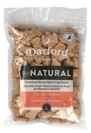 Darford Naturals - Foie et Graines de Lin - Biscuits Cuits au Four pour Chiens