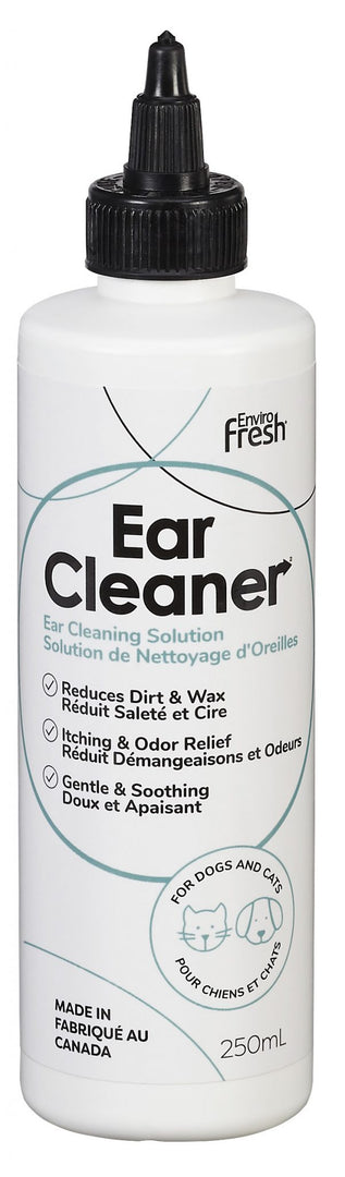Envirofresh - Nettoyant pour Oreilles Sans Parfum - Soin des Oreilles pour Chiens et Chats