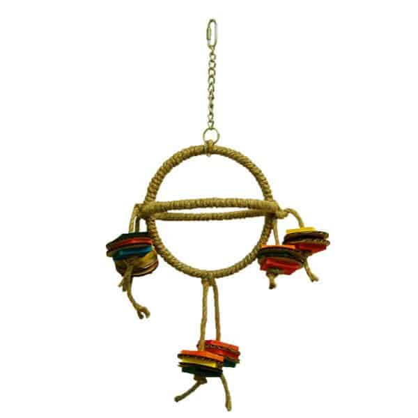 Zoo-Max - Globe en Jute - Perchoir pour Oiseaux