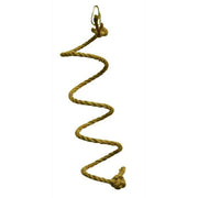 Zoo-Max Fun-Max - Spring-O-Bird en Jute - Perchoir Spirale pour Oiseaux