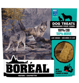 Boréal - 100% Morue Séchées à l'Air - Gâteries pour Chiens
