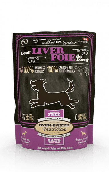 OBT Gâteries Chien Foie de Boeuf 250g