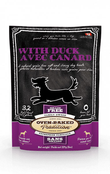 OBT Gâteries Chien Tendres au Canard SG 227g