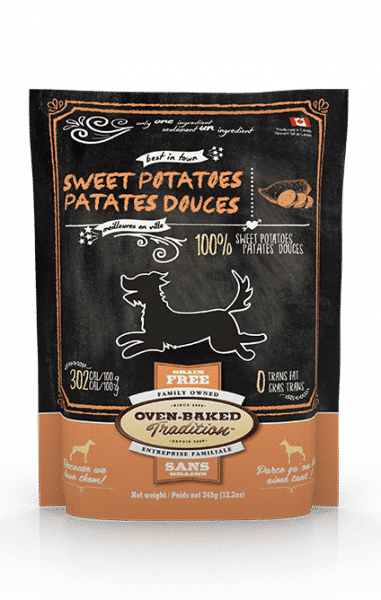 OBT Gâteries Chien Patates Douces SG 345g
