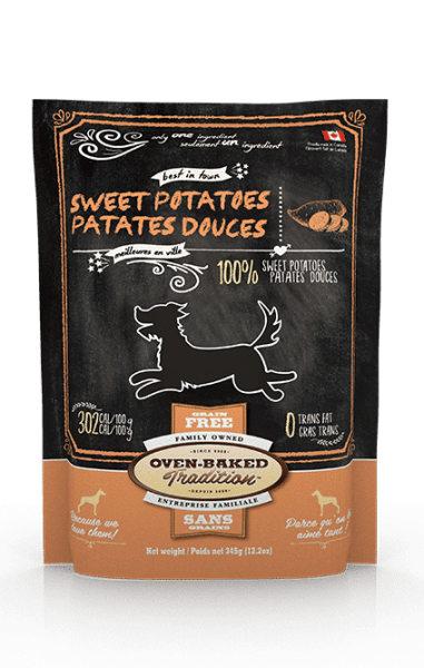 OBT Gâteries Chien Patates Douces SG 345g