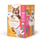 Voir l’image dans la galerie, Catit Creamy - Festif, Assortiment avec Cuillère - Gâteries à Lécher Sans Grains pour Chats