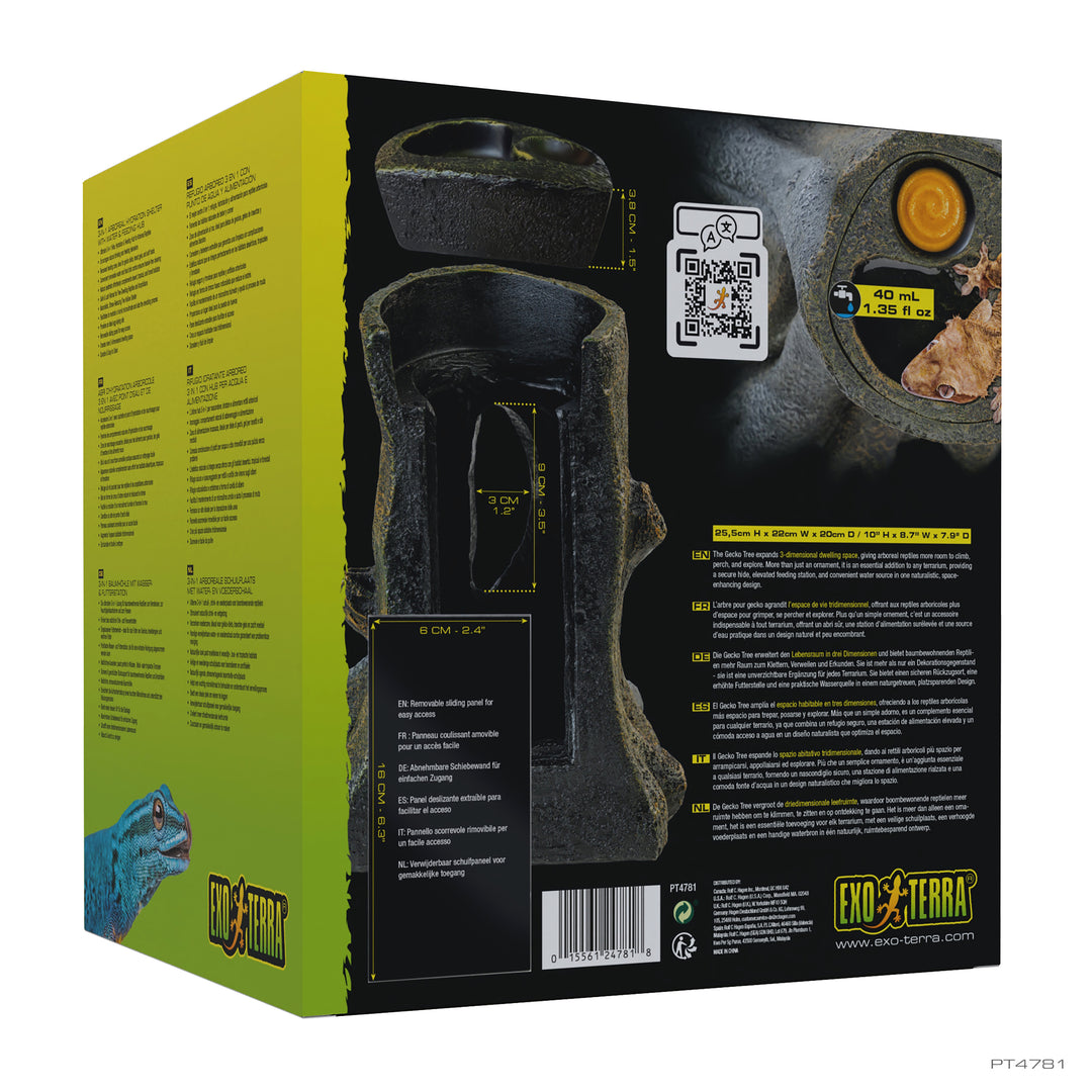 Exo Terra - Abri Arboricole pour Geckos - Cachette pour Reptiles