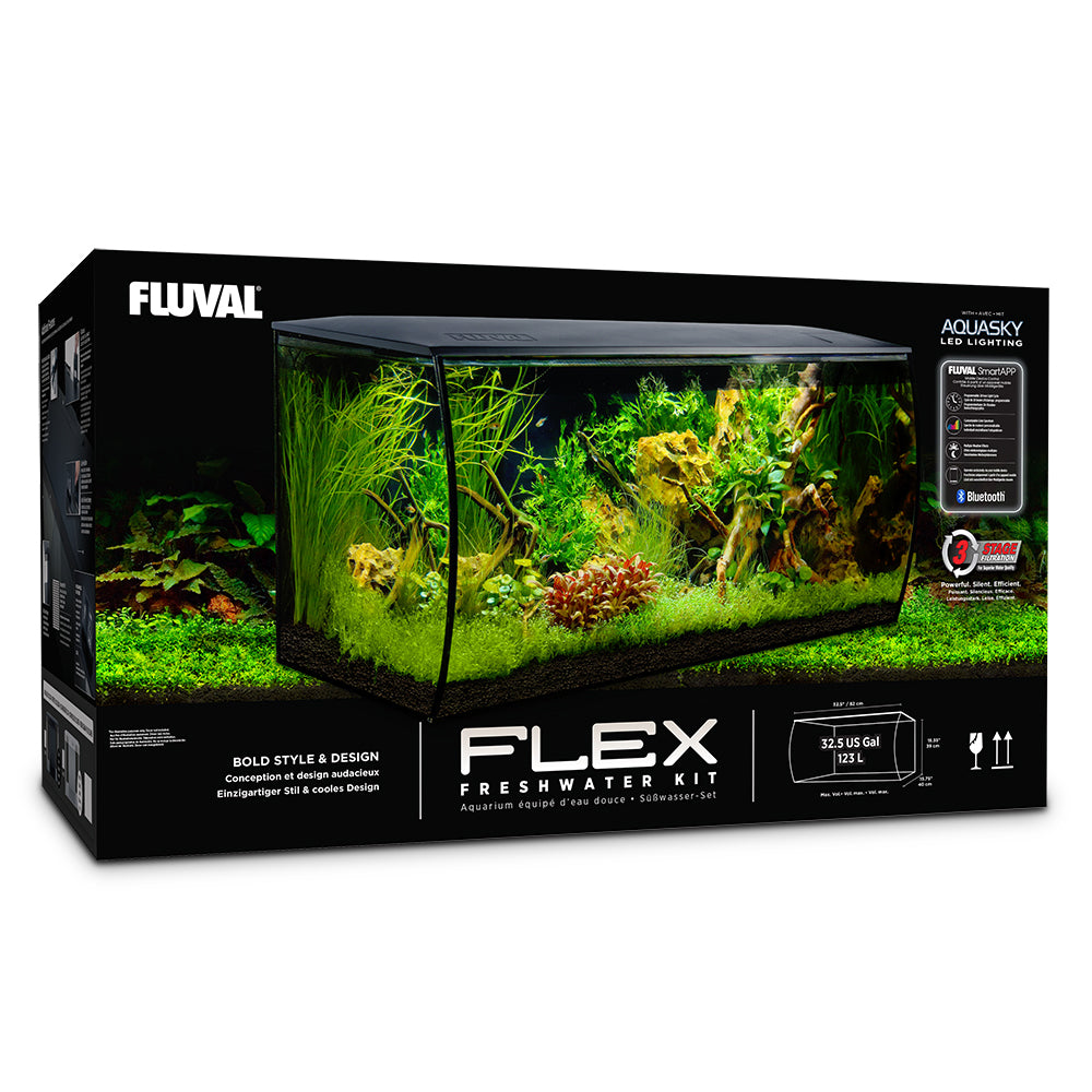 Fluval Flex - Aquarium Équipé - Aquarium pour Poissons