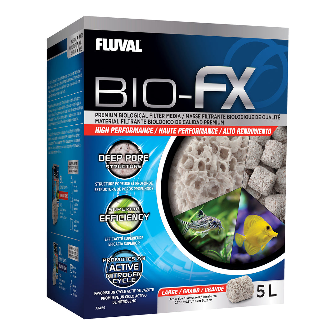 Fluval - Cylindres Bio-FX - Masse Filtrante pour Aquariums