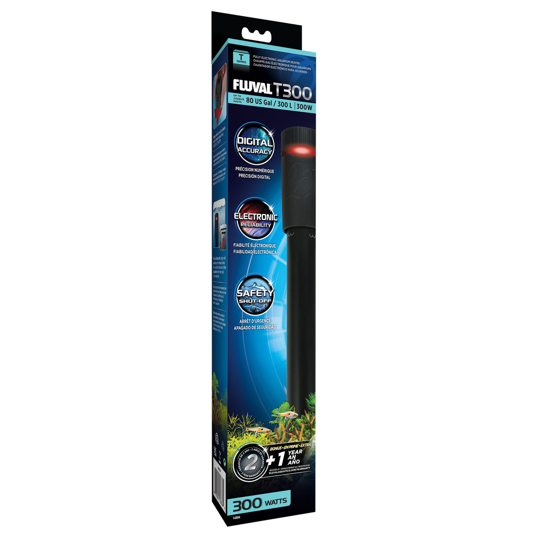 Fluval - Chauffe-Eau Électronique Série T - Chauffe-Eau pour Aquariums