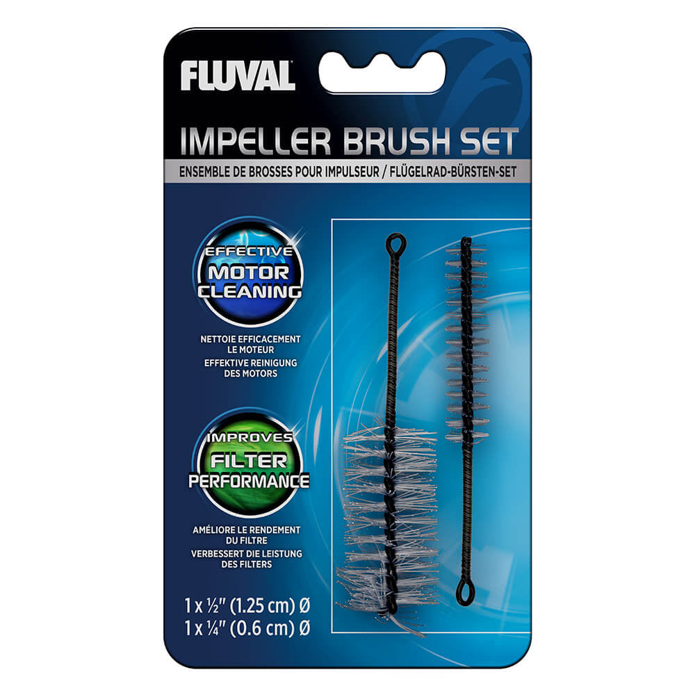 Fluval - Brosses de Nettoyage pour Impulseur - Accessoire de Nettoyage pour Aquariums