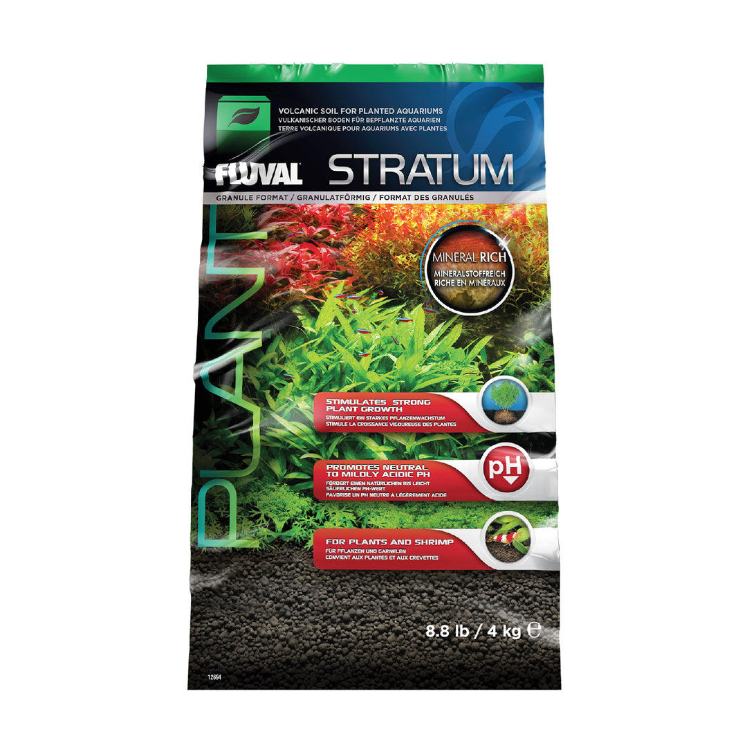 Fluval - Substrat Stratum pour Plantes et Crevettes - Substrat pour Aquariums