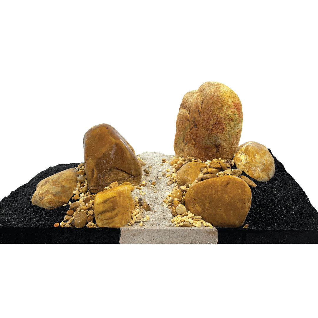 Fluval - Trousse Décorative Aquascaper de Pierres et Sables - Décoration pour Aquariums