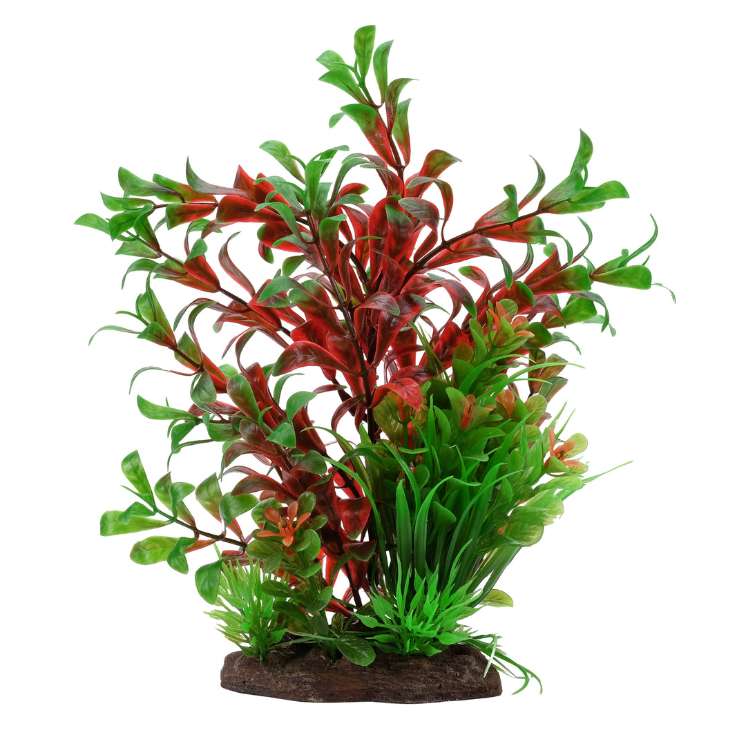 Fluval Aqualife - Plante Ludwigia Rouge et Sagittaire Naine - Plante Artificielle pour Aquariums