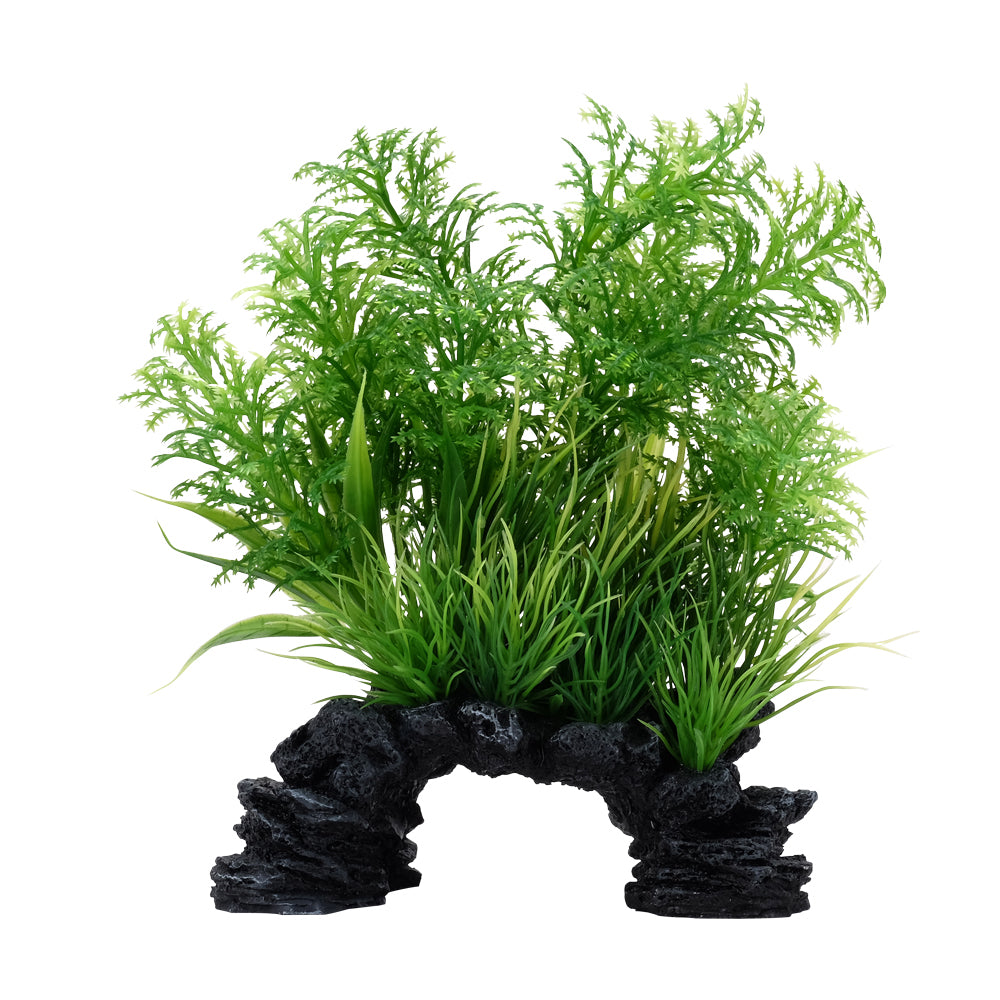 Fluval Aqualife - Plante Hottonie à Pointes Blanches - Plante Artificielle pour Aquariums