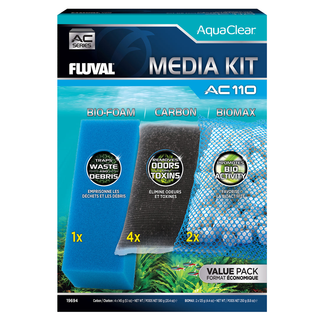 Fluval AquaClear - Ensemble de Masses Filtrantes de Rechange - Masse Filtrante pour Aquariums