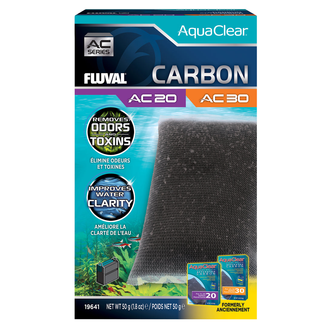 Fluval AquaClear - Charbon Activé - Masse Filtrante pour Aquariums