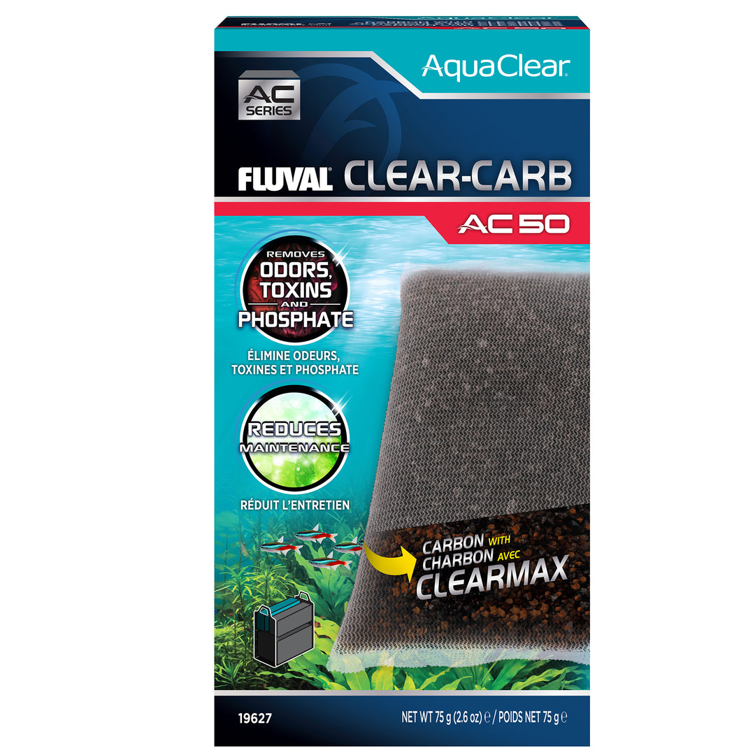 Fluval AquaClear - Clear-Carb - Masse Filtrante pour Aquariums