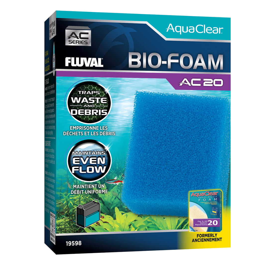 Fluval AquaClear - Mousse Bio-Foam - Masse Filtrante pour Aquariums