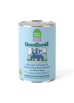 Voir l’image dans la galerie, Open Farm GoodBowl - Pâté Poulet et Boeuf Nourri à l'Herbe - Nourriture Humide avec Grains Entiers pour Chiens