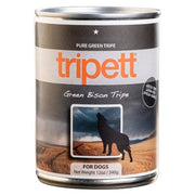 Tripett - Pâté Tripes Vertes de Bison - Nourriture Humide Sans Grains pour Chiens