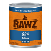 Rawz - Pâté 96% Saumon - Nourriture Humide pour Chiens