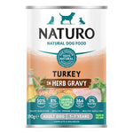 Voir l’image dans la galerie, Naturo - Chien Dinde, Fruits et Légumes dans une Sauce aux Herbes - Nourriture Humide Sans Grains pour Chiens