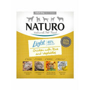 Naturo - Léger, Poulet avec Riz et Légumes - Nourriture Humide pour Chiens Adultes 1-7 Ans en Sachet