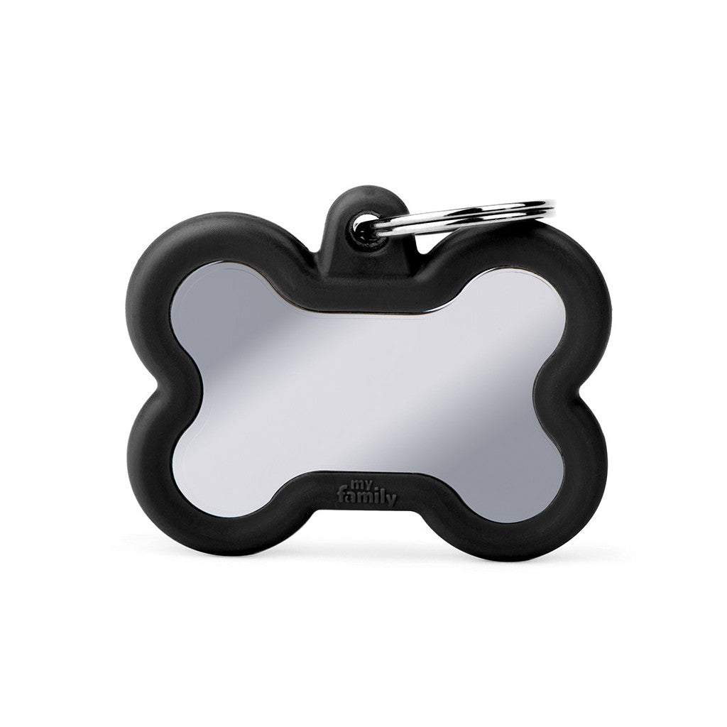 MFC Hushtag Os Aluminium L Chromé/Caoutchou Noir