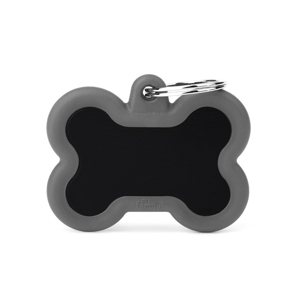 MFC Hushtag Os Aluminium L Noir/Caoutchou Gris