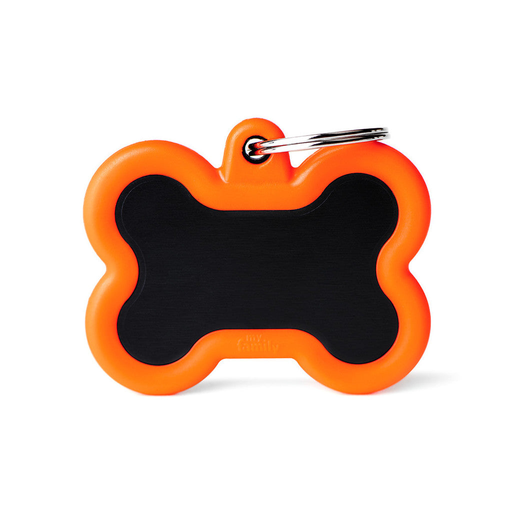 MFC Hushtag Os Aluminium L Noir/Caoutchou Orange