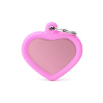 Voir l’image dans la galerie, MFC Hushtag Coeur Aluminium L Rose/Caoutchou Rose