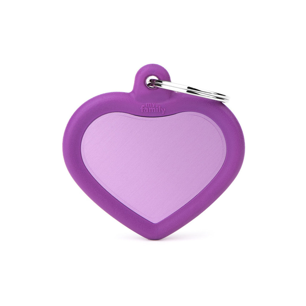 MFC Hushtag Coeur Aluminium L Violet/Caoutchou Violet