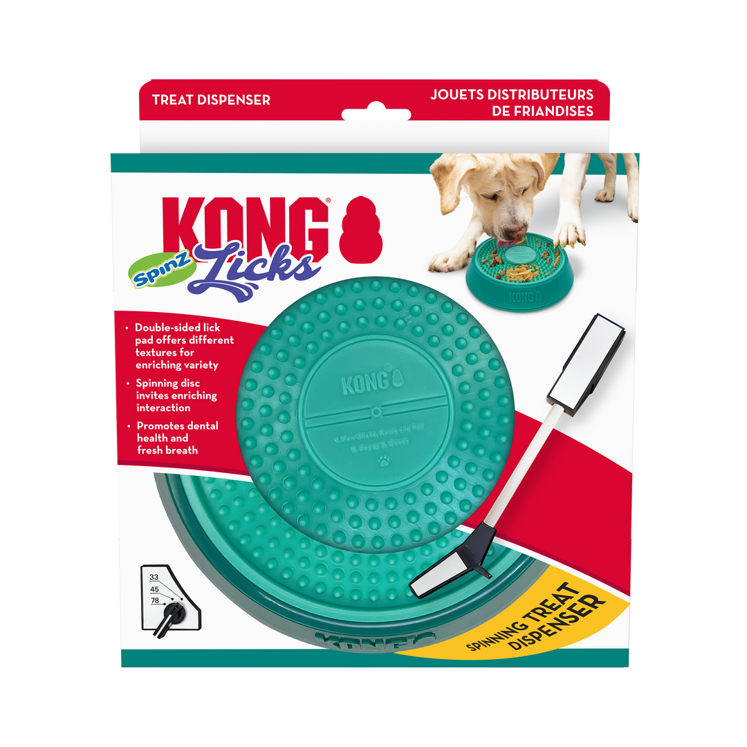 KONG Jouet Chien Licks Spinz L