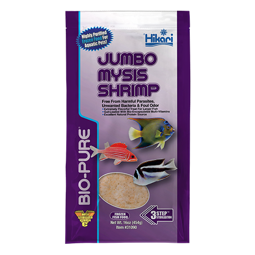 HIKARI BIO-PURE Nourriture Crevettes Mysis Géantes Plaquette 16oz