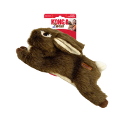 Kong - Wild Low Stuff Lapin - Jouet en Peluche avec Couineur pour Chiens