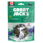 Voir l’image dans la galerie, Great Jack's - Foie de Porc et Varech - Gâteries d'Entaînement Tendres Sans Grains pour Chiens